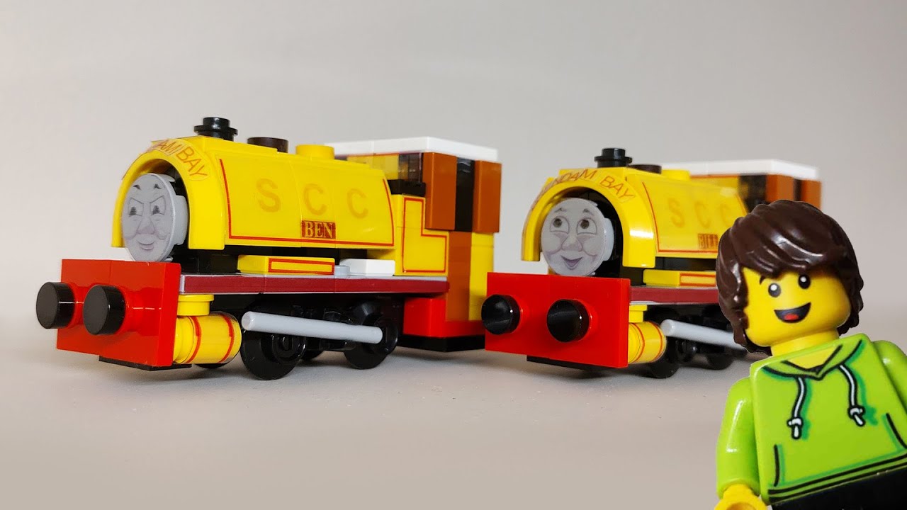How I made LEGO Bill and Ben (Thomas & Friends) - Larry's Lego