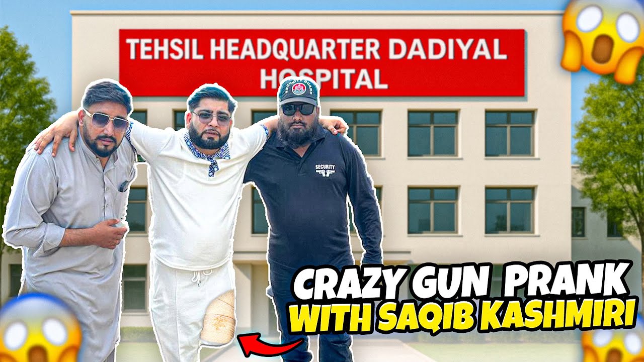 Big Prank with Saqib Nawaz Kashmiri @DesiJattUk @kashmiribethak 