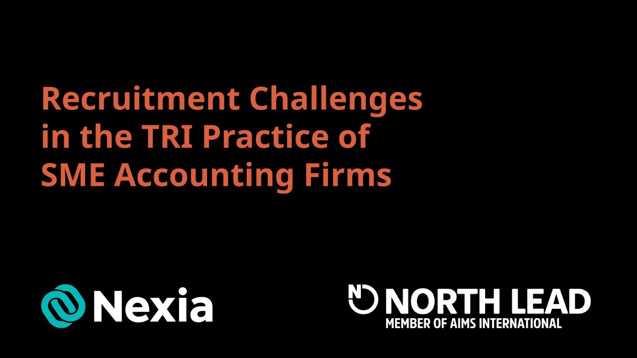 Recruitment Challenges in the TRI Practice of SME Accounting Firms
