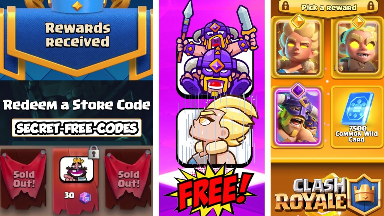 Hurry and Get the New SECRET Free Rewards! Free Emotes, Free Hero and More in Clash Royale Season!