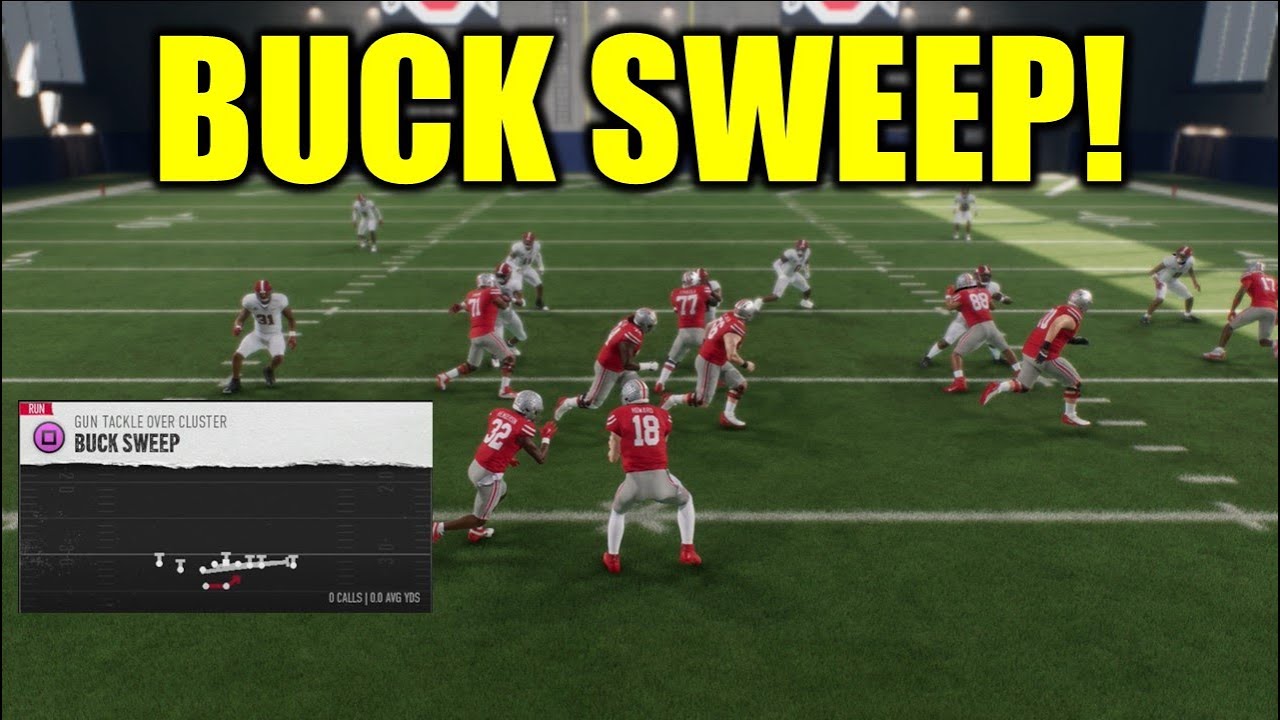 Buck Sweep Custom Playbook | College Football 25