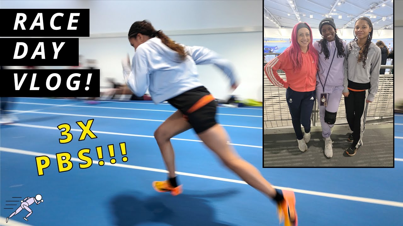 Первый забег в помещении в 2026 году! (2 x 60 м) — Видеоблог команды Pura Track 🏃🏾‍♀️💨