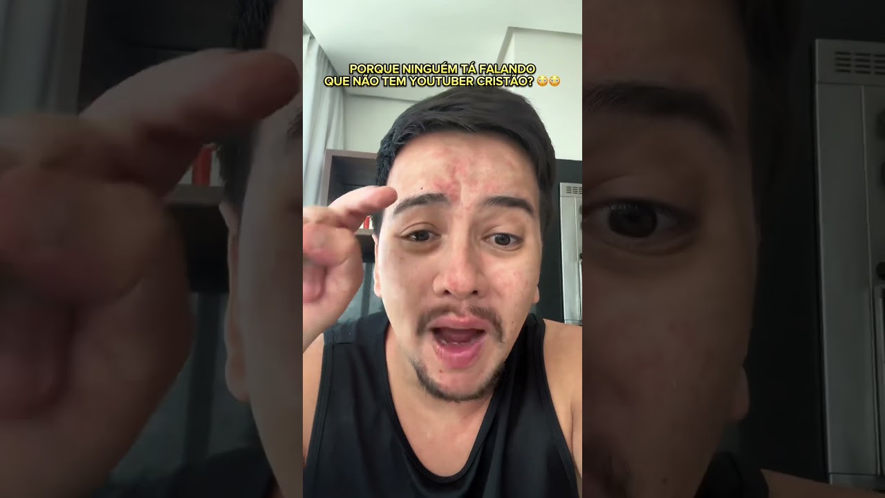 PORQUE NINGU&Eacute;M T&Aacute; FALANDO QUE N&Atilde;O TEM YOUTUBER CRIST&Atilde;O ? #SHORTS