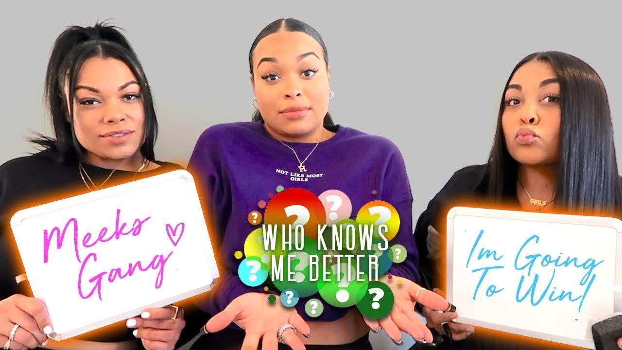 WHO KNOWS ME BETTER CHALLENGE (SISTER vs. SISTER) | HEATHER AND TRELL