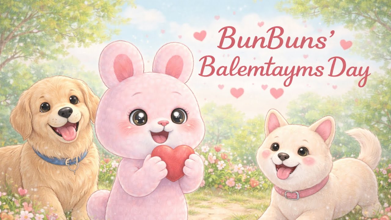 BUNBUNS' BALEMTAYMS - LOW STIMULATION VISUAL STORYBOOK