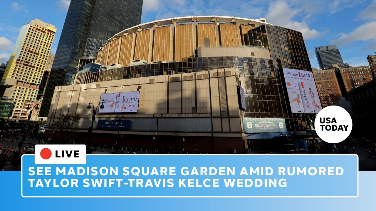 Live: Amid Taylor Swift-Travis Kelce wedding rumors, see outside Madison Square Garden