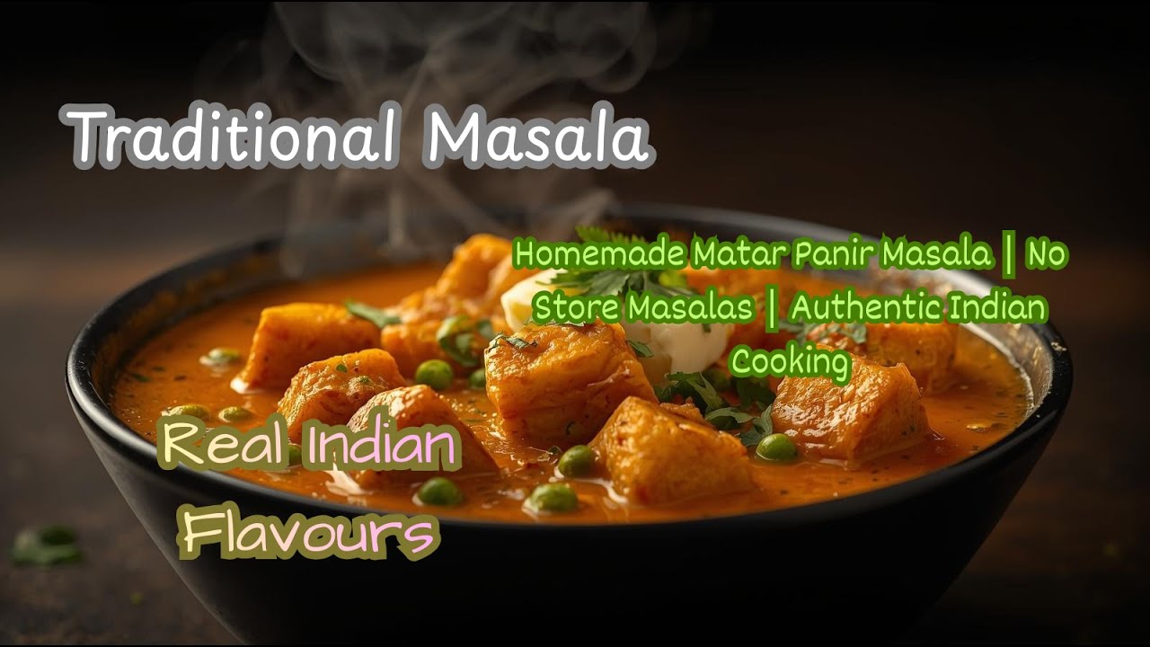 Matar Paneer Masala | Khursani Kitchen