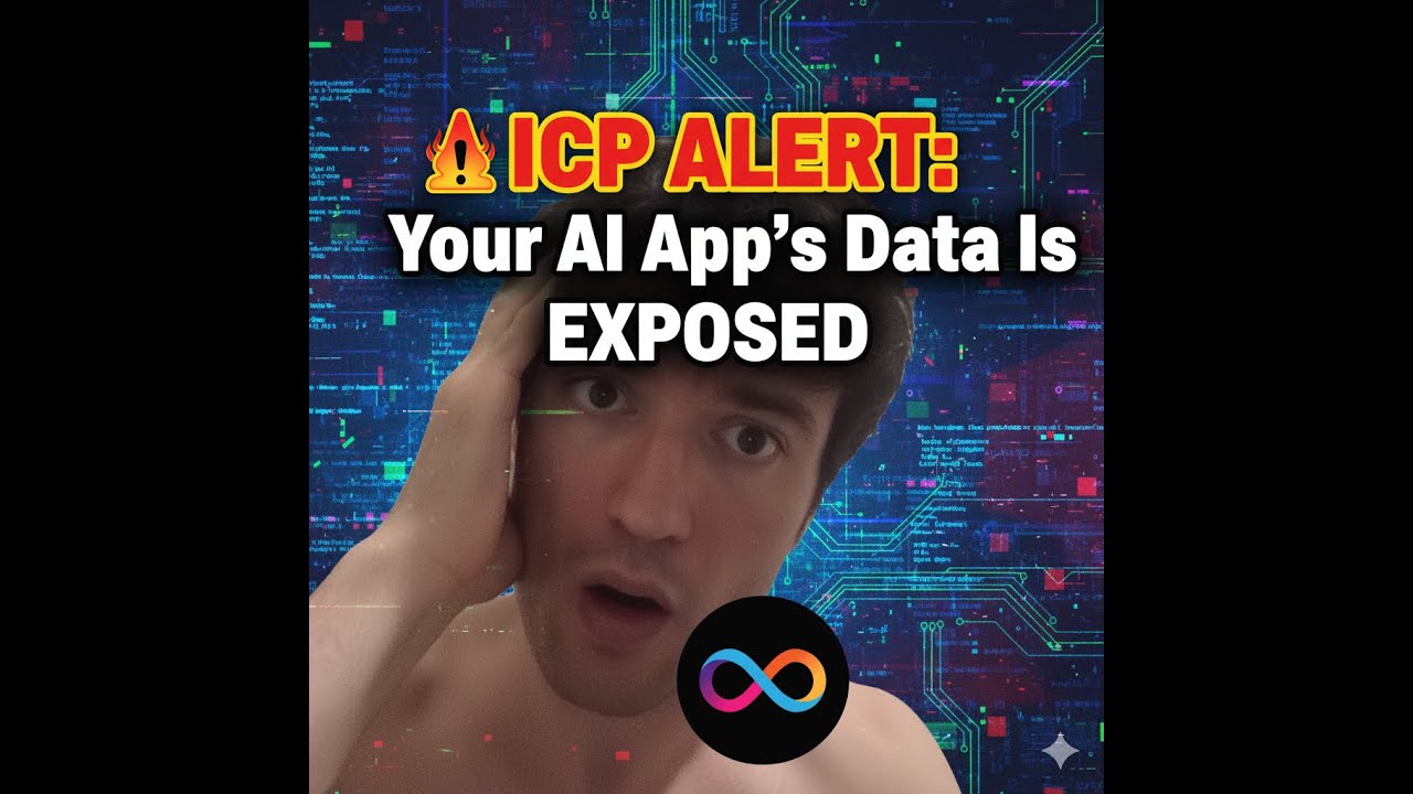 🚨 ICP Alert: Your AI App&rsquo;s Data Is at Risk &ndash; Unlock the ONE Fix to Stay Unhackable! #ai #blockchain