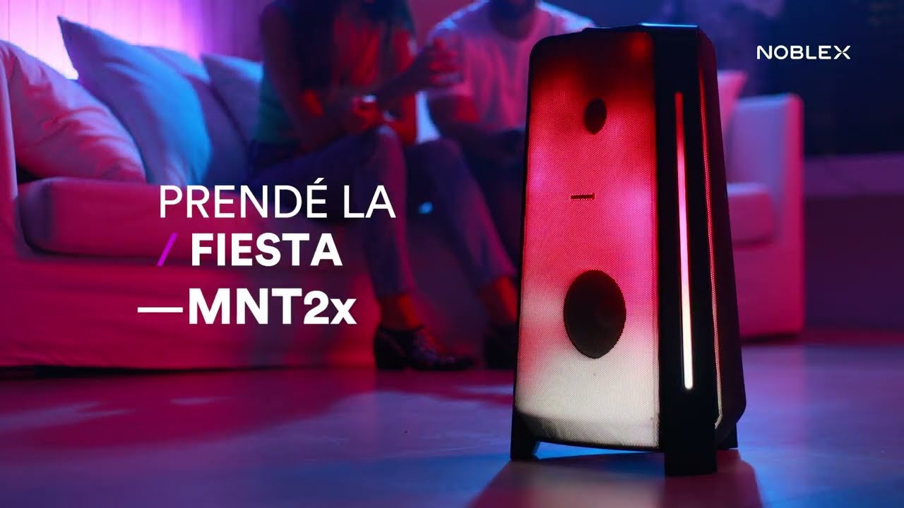 Noblex | Nuevas torres de sonido #Prend&eacute;LaFiesta