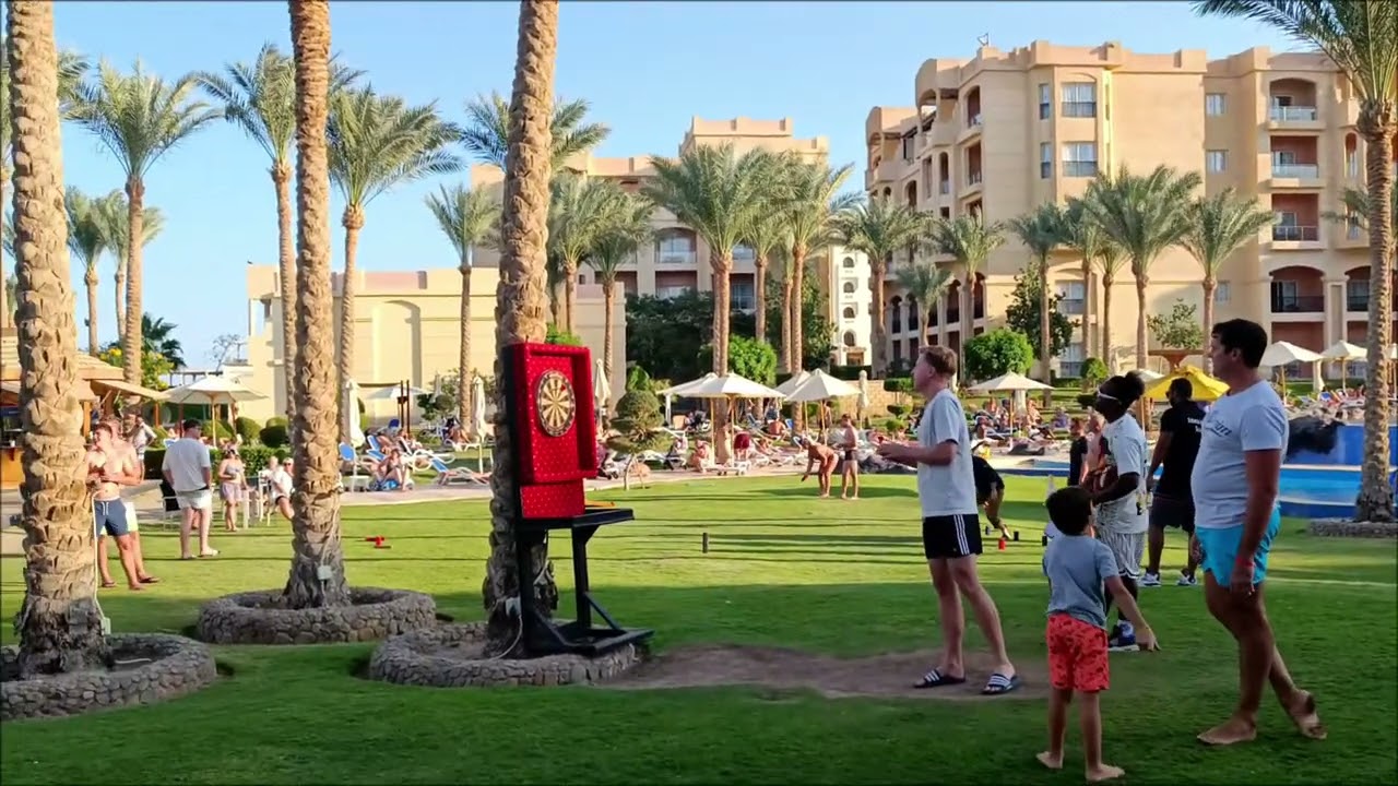Обзор отеля Хургада Tropitel Sahl Hasheesh Online прогулка по территории отеля