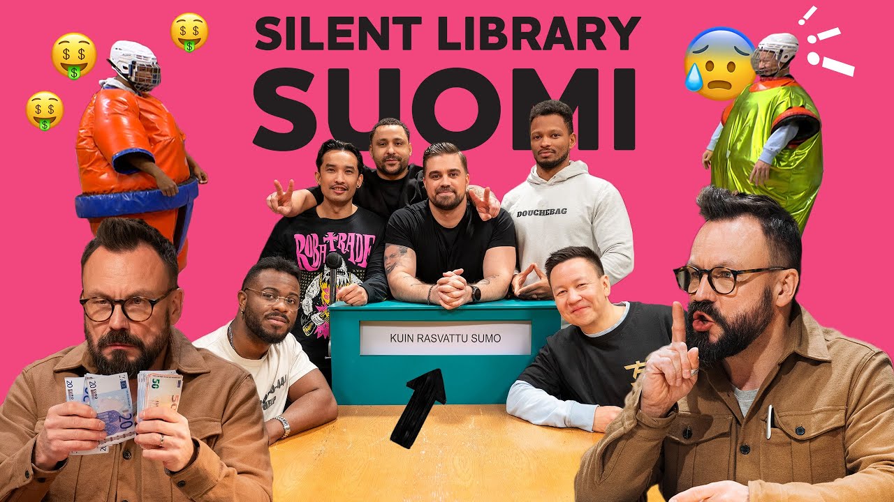 Mustan Barbaarin sumopaini 🤼‍♂️ | Silent Library Suomi | STAR Channel