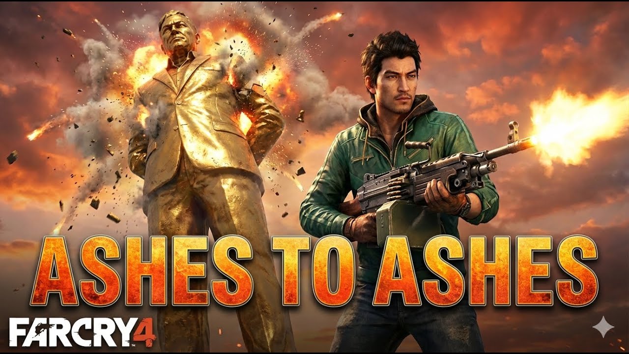 Far Cry 4 - Ending (Final Mission) “Ashes to Ashes” Gameplay RTX 3050 Laptop 