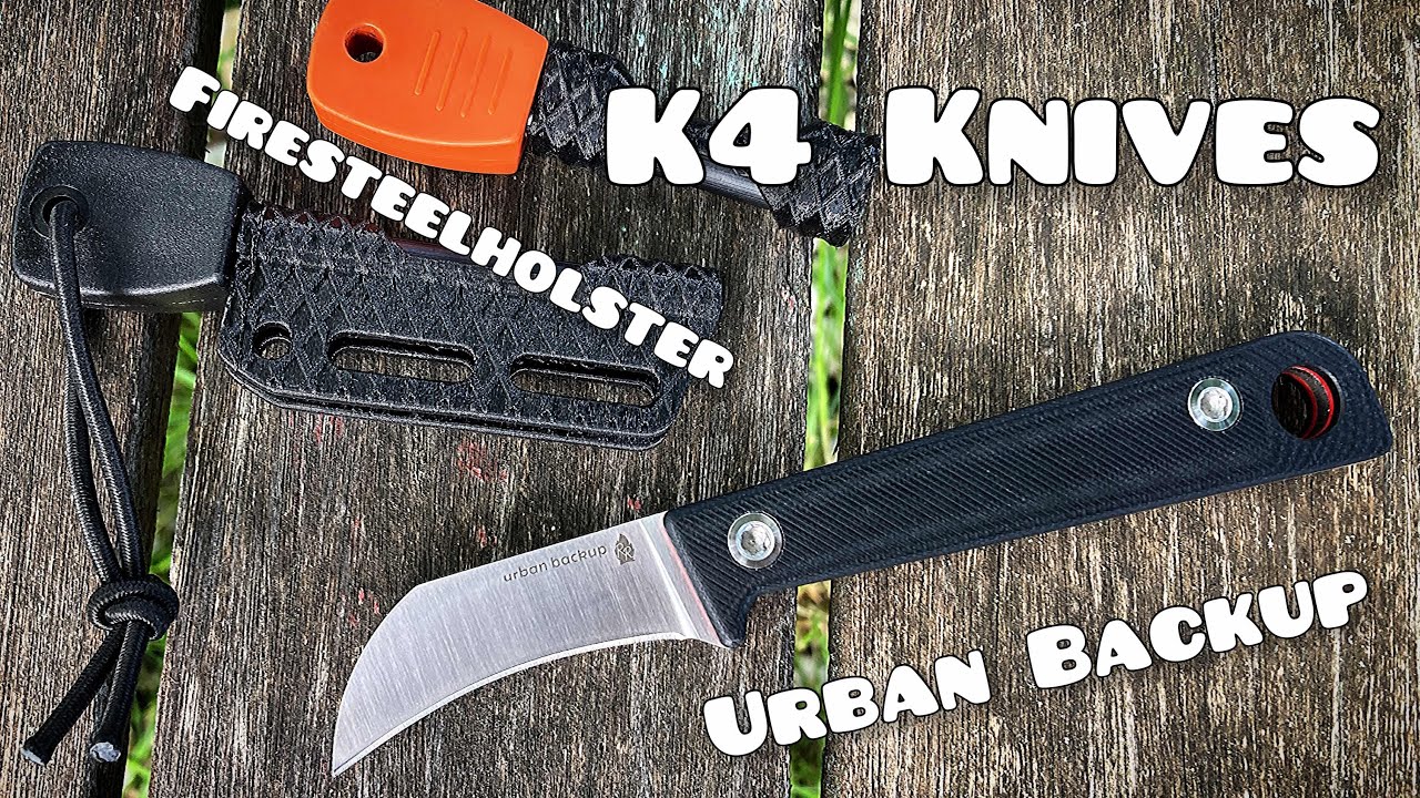 K4 Urban Backup und K4 Feuerstahlholster