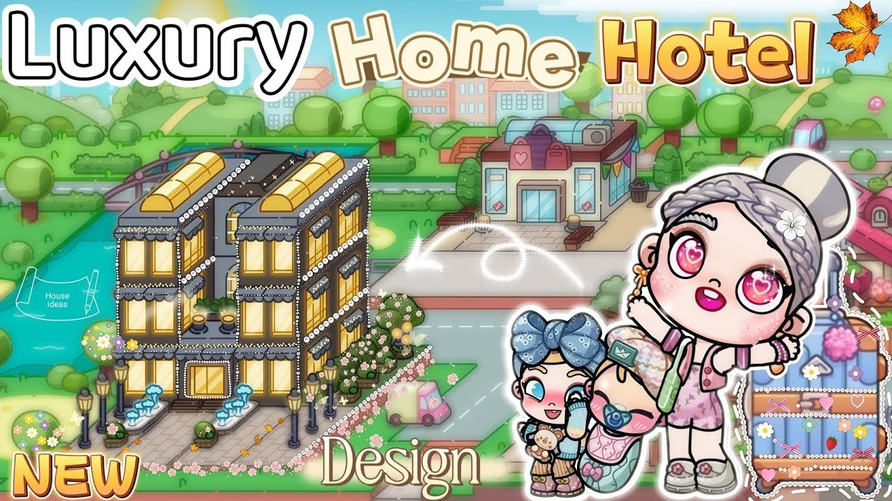 Hotel Room Design | AVATAR WORLD (DESIGN IDEAS) AESTHETIC | HOUSE Suggestions for Mother 👩‍👧‍👦 Child