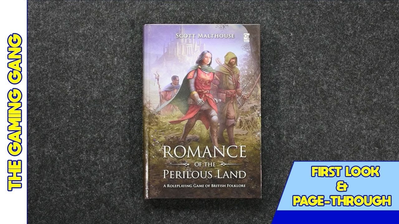 Romance of the Perilous Land - First Look and Page-Through