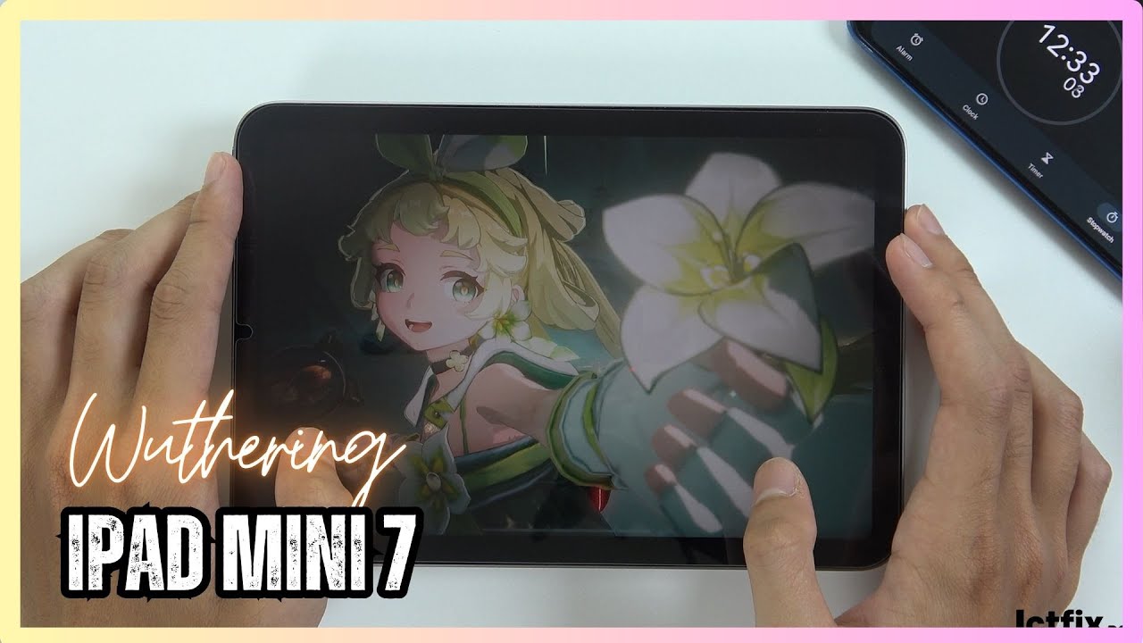 iPad Mini 7 Wuthering Waves Gaming test | Apple A17 Pro