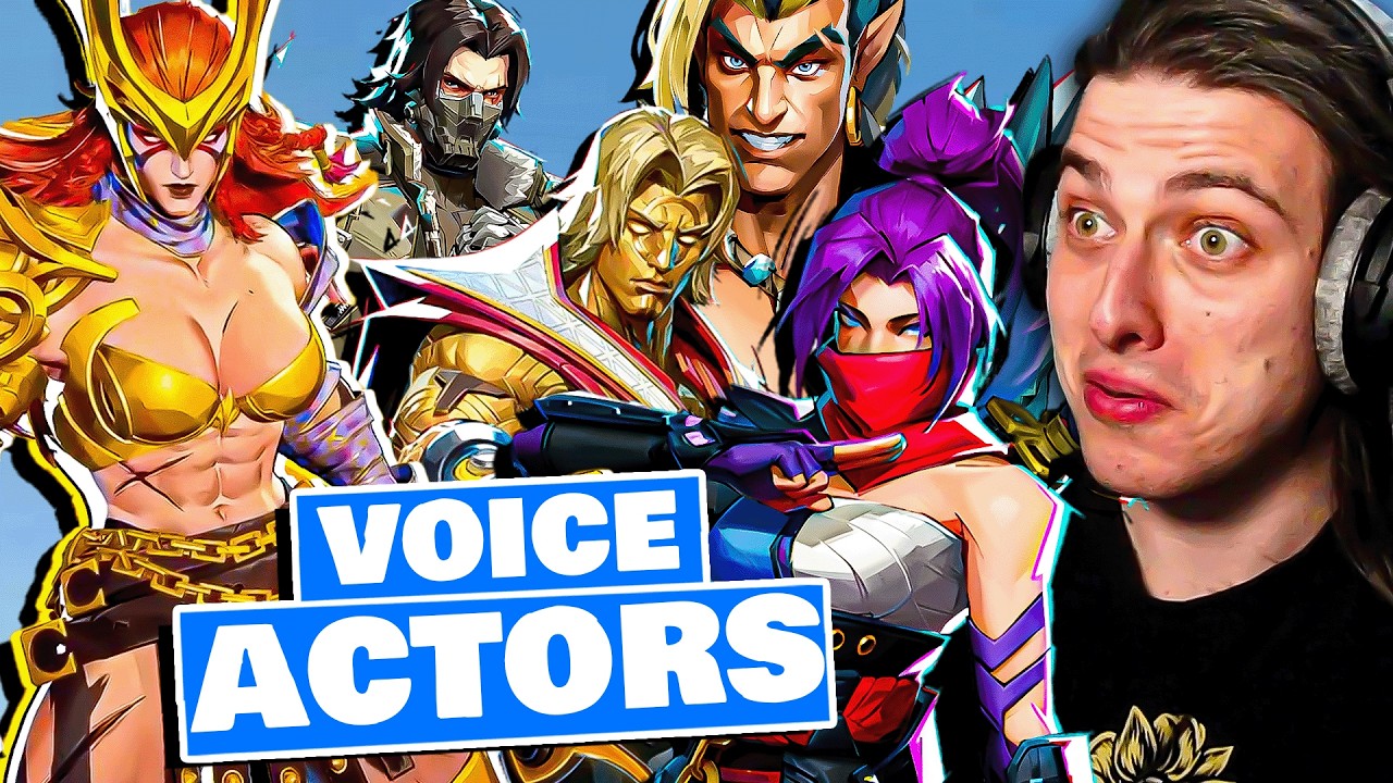 I played with Marvel Rivals VOICE ACTORS! PT.1