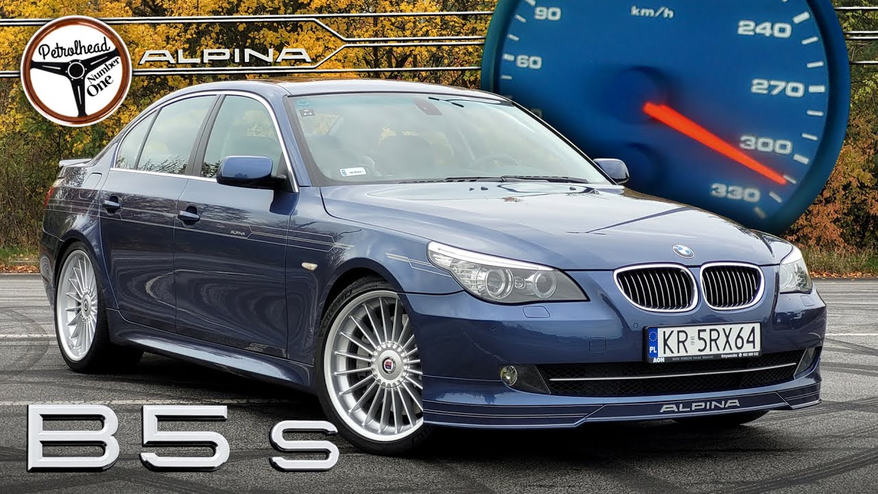 2009 Alpina B5 S (530 KM) | V-MAX, 0-100, 100-200, 200-250 km/h, Prezentacja, AUTOBAHN. | 4K
