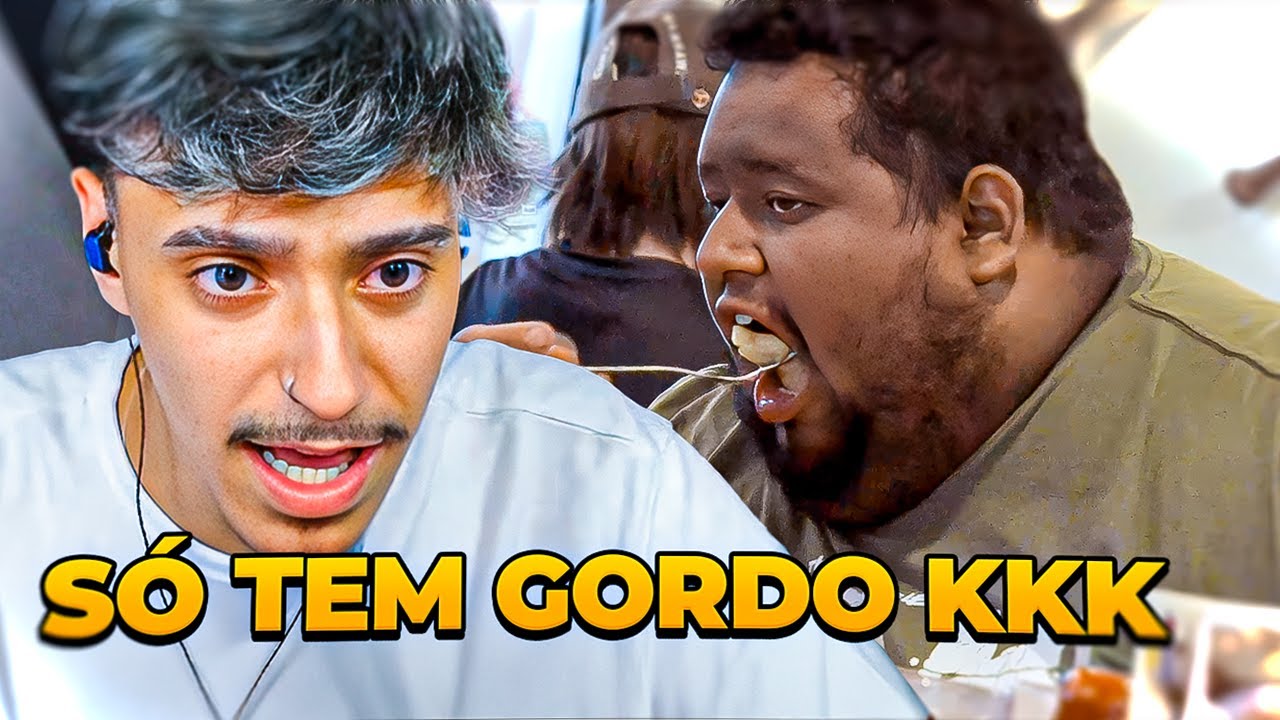Xiteyy Reagindo a Cidade com mais GORDOS do MUNDO TODO