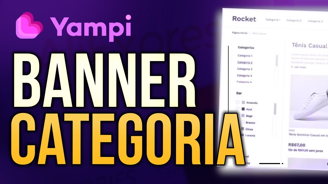 Como Configurar BANNERS em Categorias Específicas na Yampi