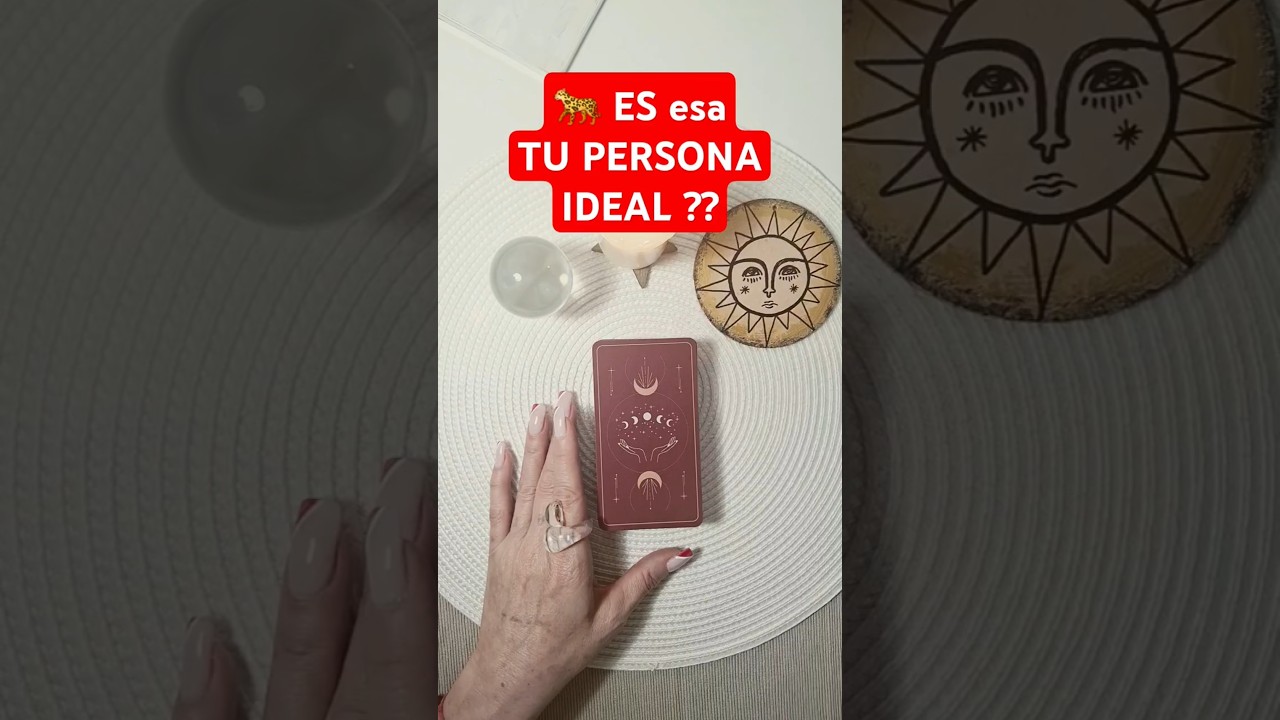 🐆 ES TU PERSONA IDEAL ??#tarot #tarotinteractivohoy #amor #tarotsiono