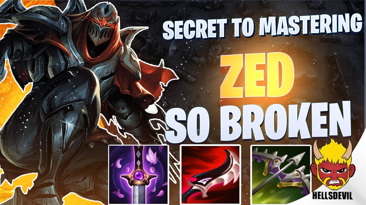 WILD RIFT | Secret to Mastering Zed | Challenger Zed Gameplay | Guide & Build