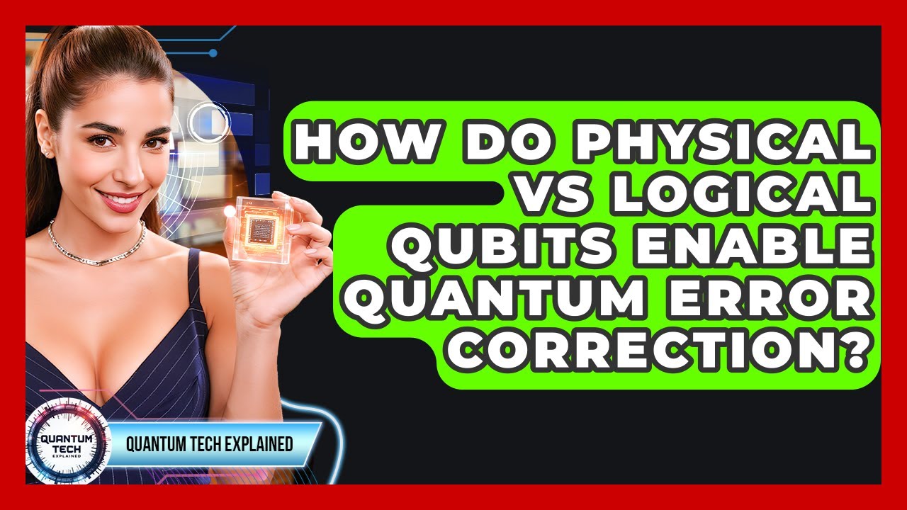 How Do Physical Vs Logical Qubits Enable Quantum Error Correction? - Quantum Tech Explained