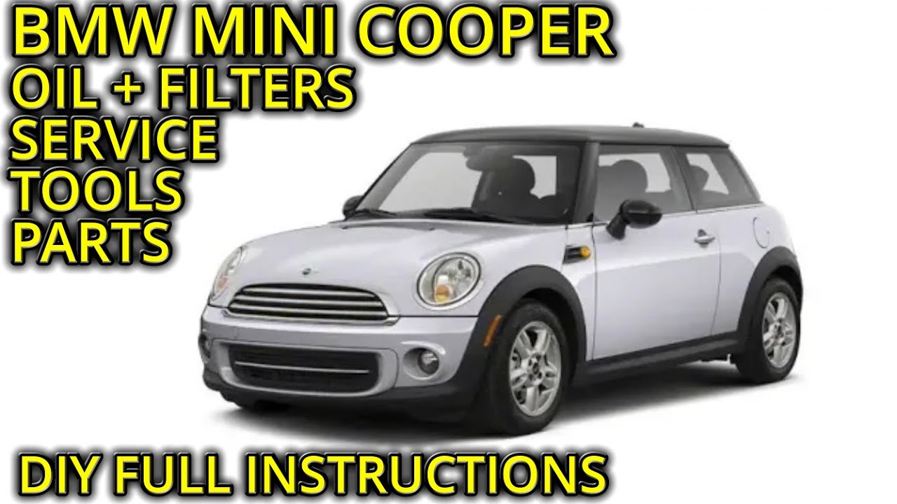 BMW Mini Cooper Oil Service — запчасти, инструменты и консультации