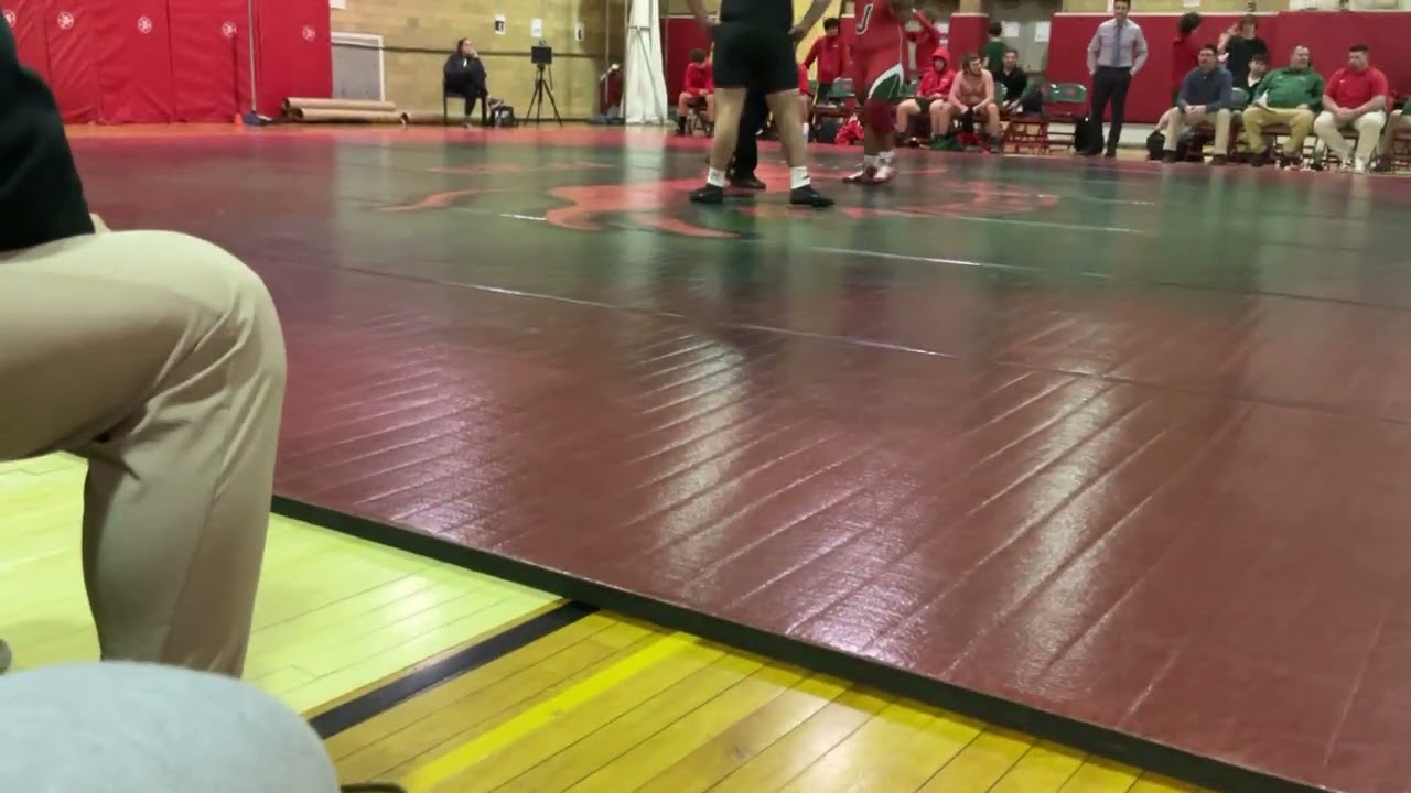285 Hughes, Noah v Saunders, J. (Jamestown HS) 01-10-24 W 7-1