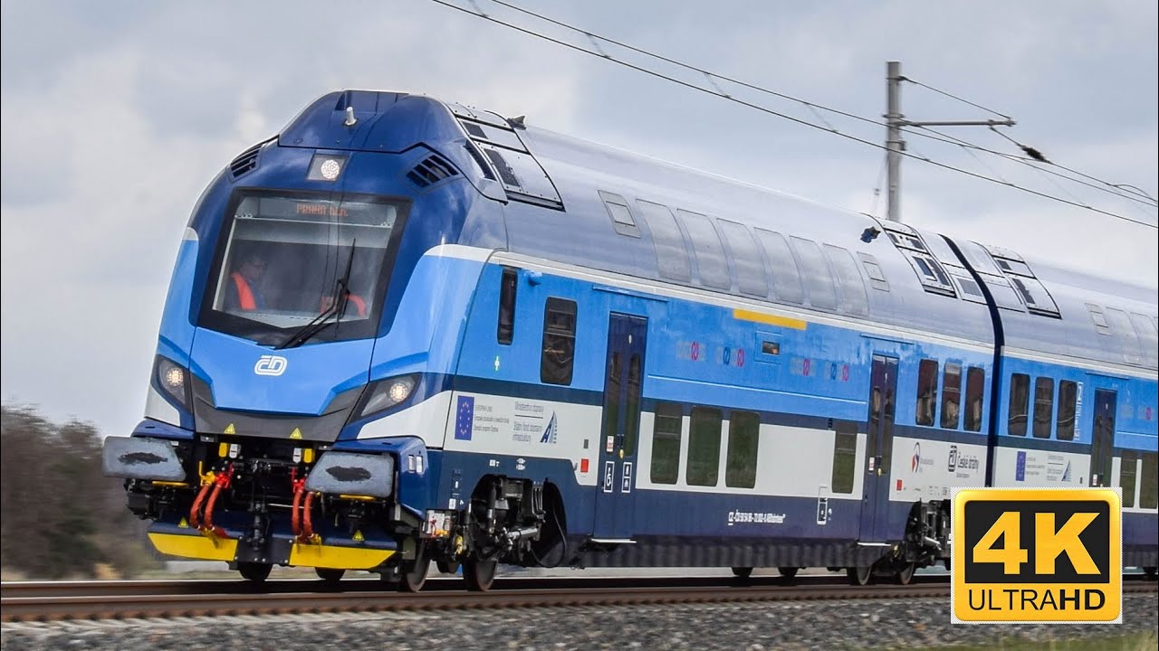 🆕 Nový push-pull pro České dráhy a 750.719-7 (Moravskoslezský kraj) VUZ Velim ⏯