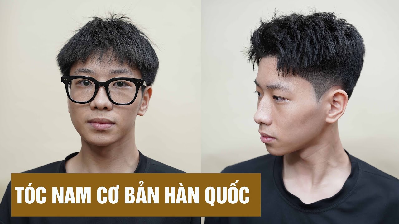 Cắt Tóc Nam Hàn Quốc Cơ Bản Từng Bước (4K)