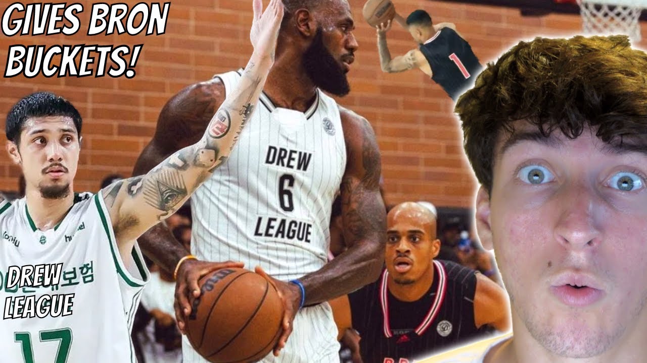 ETHAN ALVANO vs LEBRON JAMES in the DREW LEAGUE!