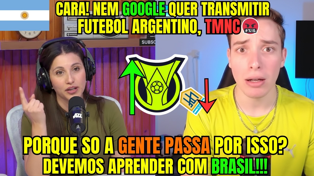 GOOGLE NÃO QUER TRANSMITIR O FUTEBOL ARGENTINO? ARGENTINOS ENLOUQUECEM !!