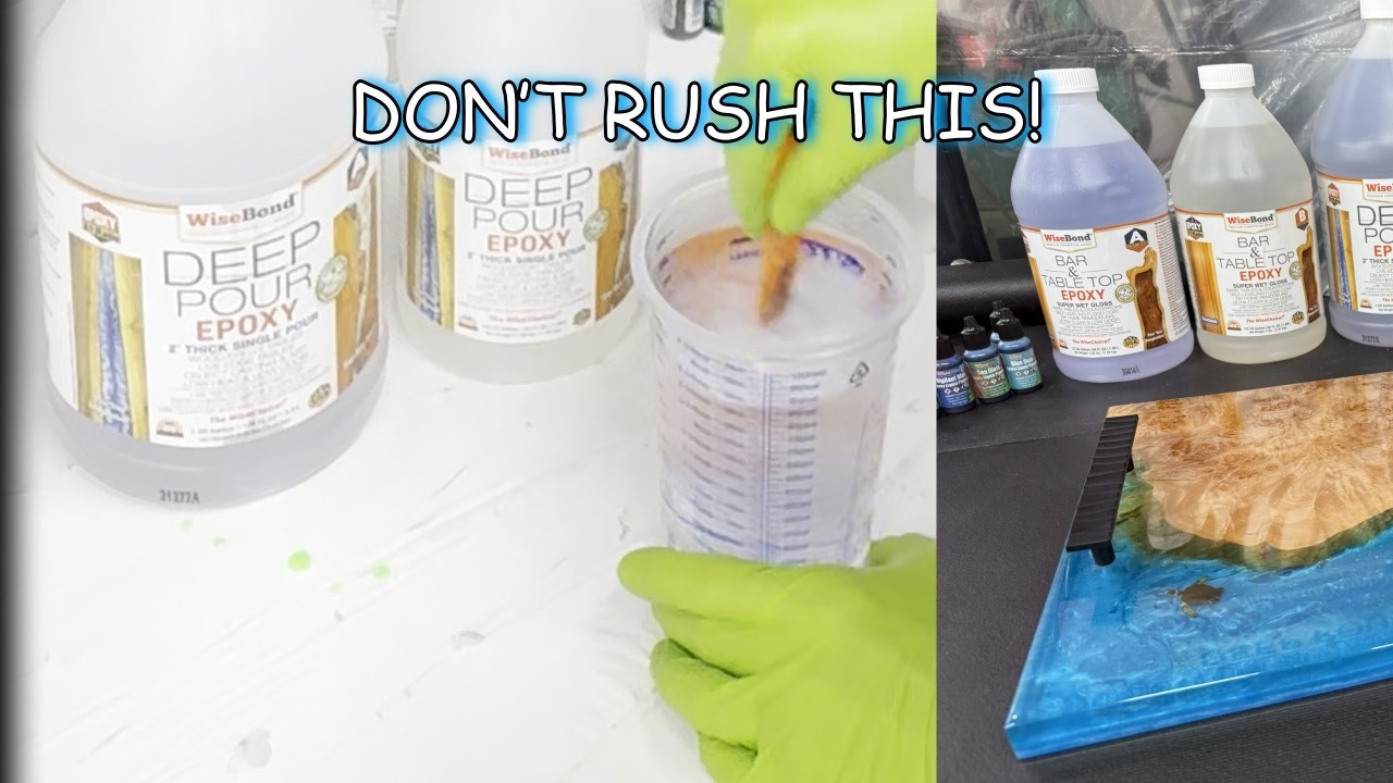 Realistic Lagoon Epoxy - How It Was Made