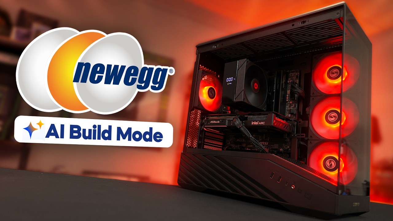 Newegg AI built us a Gaming PC...Better than us?