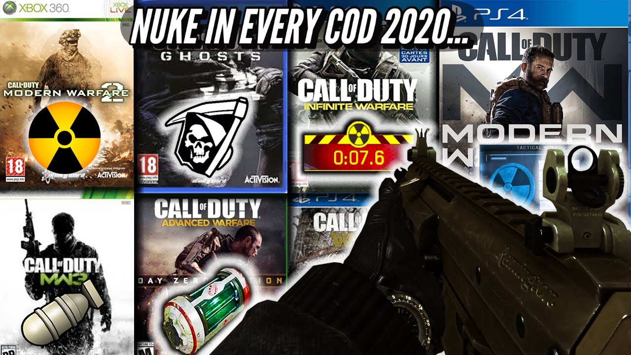 ЯДЕРНОЕ ОРУЖИЕ В КАЖДОЙ Call of Duty в 2020 году...
