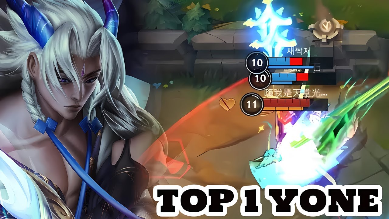 Wild Rift Yone - Top 1 Yone Gameplay Rank Sovereign season 16