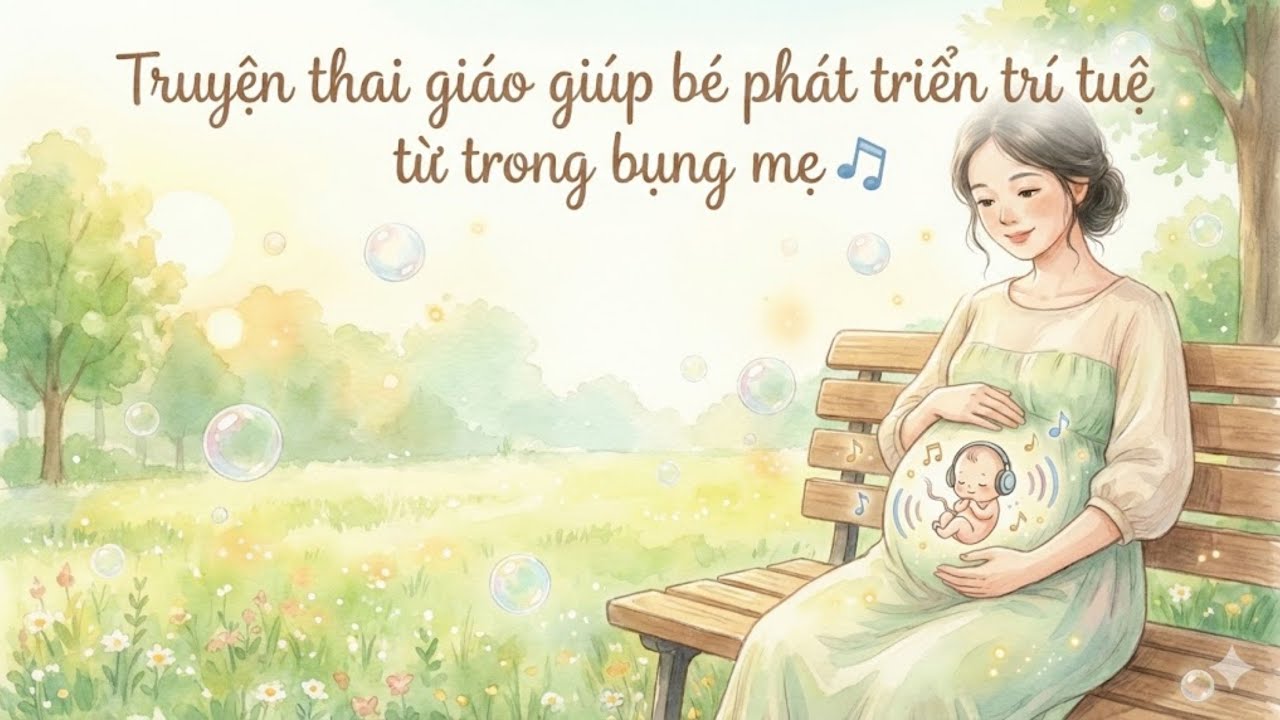 Tuyển tập truyện thai giáo tháng thứ 5 cho bé thông minh từ trong bụng mẹ | TRAN THAO VI OFFICIAL