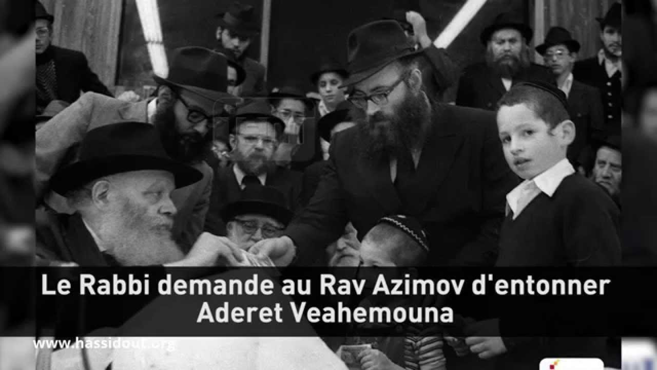 Rav Chmouel Azimov chez le Rabbi - Tichri 5738-1977