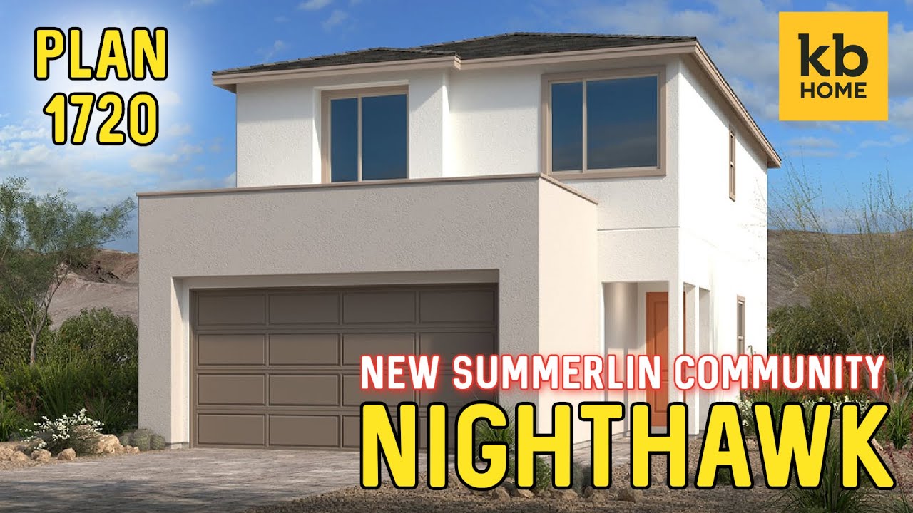 Nighthawk at Summerlin by KB Homes | Plan 1720, 3 Beds, 2.5 Baths, $489k+