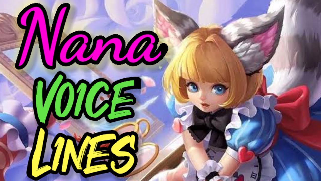 Реплики и цитаты Наны \ Диалоги с английскими субтитрами | Mobile Legends