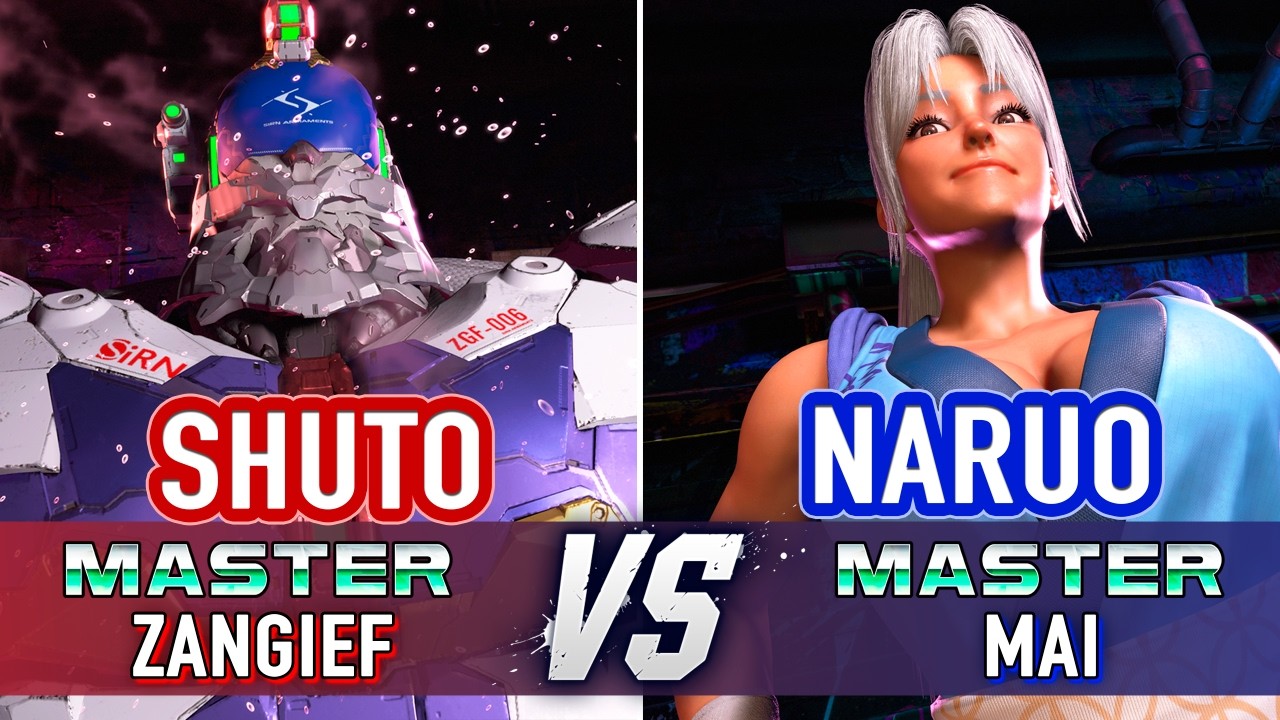 SF6 🤜 SHUTO (Zangief) vs NARUO (Mai) 🤛 SF6 High Level Gameplay