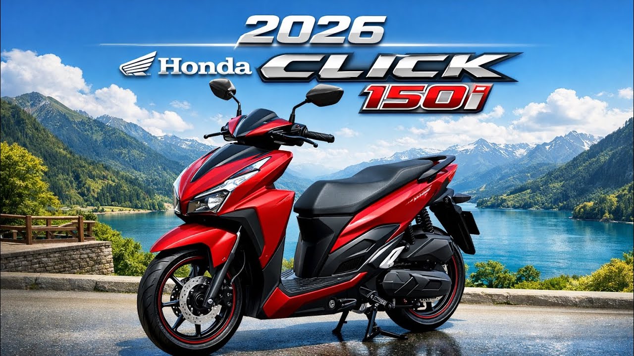 Совершенно новый Honda Click 150i 2026 года – непревзойденный король мощности, стиля и превосходс...