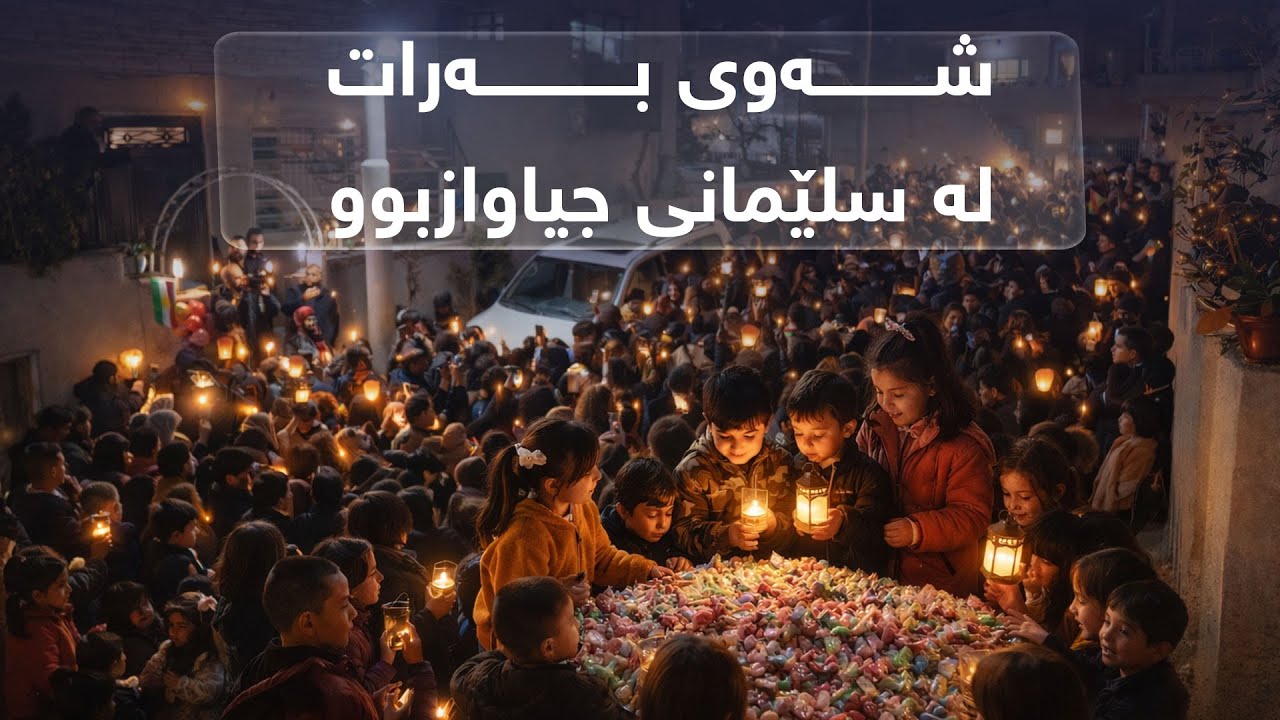 شەوی بەرات لە سلێمانی جیاوازبوو