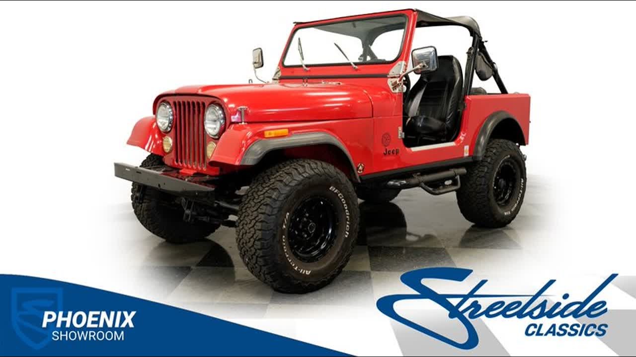 1985 Jeep CJ7  4849-PHX for sale | Charlotte, Atlanta, Dallas, Tampa, Phoenix, Nashville