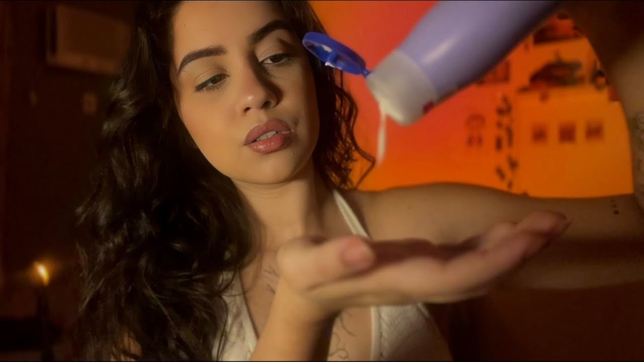 ASMR MASSAGEM RELAXANTE NAS COSTAS 💆‍♀️💆‍♂️