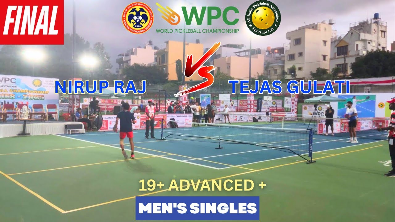 Nirup Raj vs Tejas Gulati | WPC 19+ Men’s Singles Advanced+ Final | Highlights