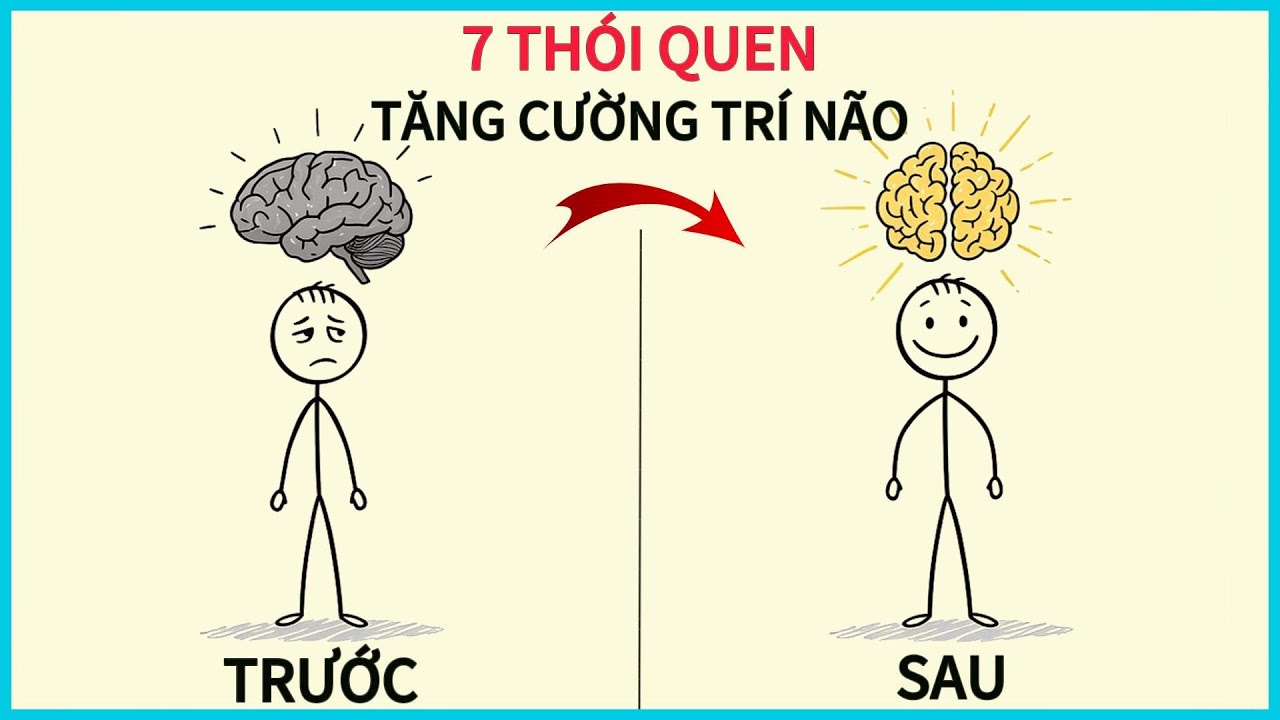 7 THÓI QUEN Hàng Ngày Giúp Bạn TĂNG CƯỜNG TRÍ NÃO