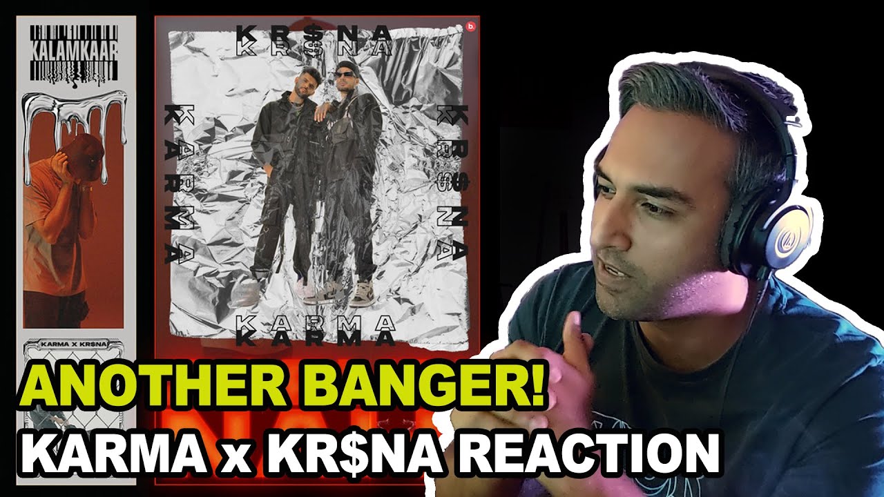 SICK PUNCHES | ZARURI NAHI - KARMA FEAT. KR$NA (RAPPER REACTION)