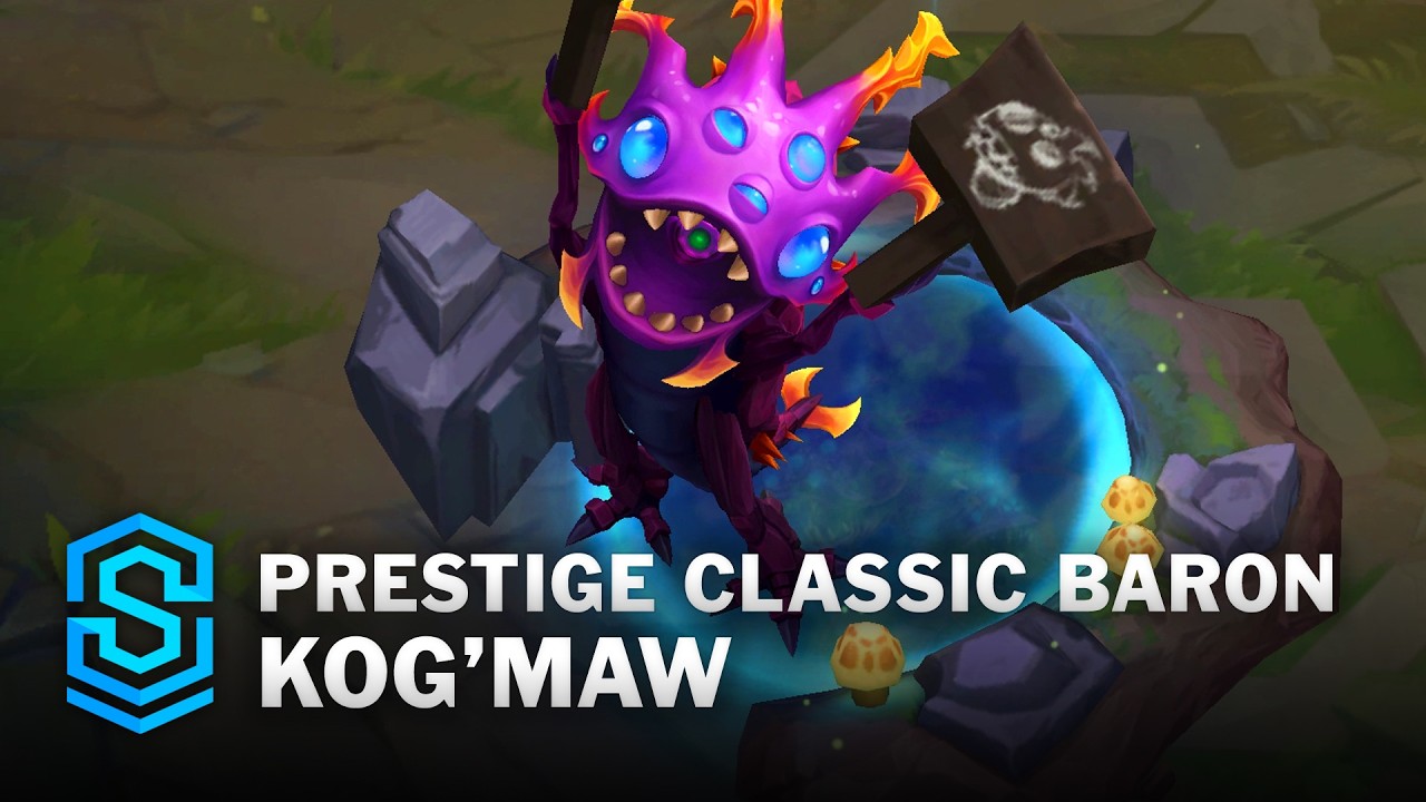 Prestige Classic Baron Kog'Maw Skin Spotlight - Pre-Release - PBE Preview - League of Legends